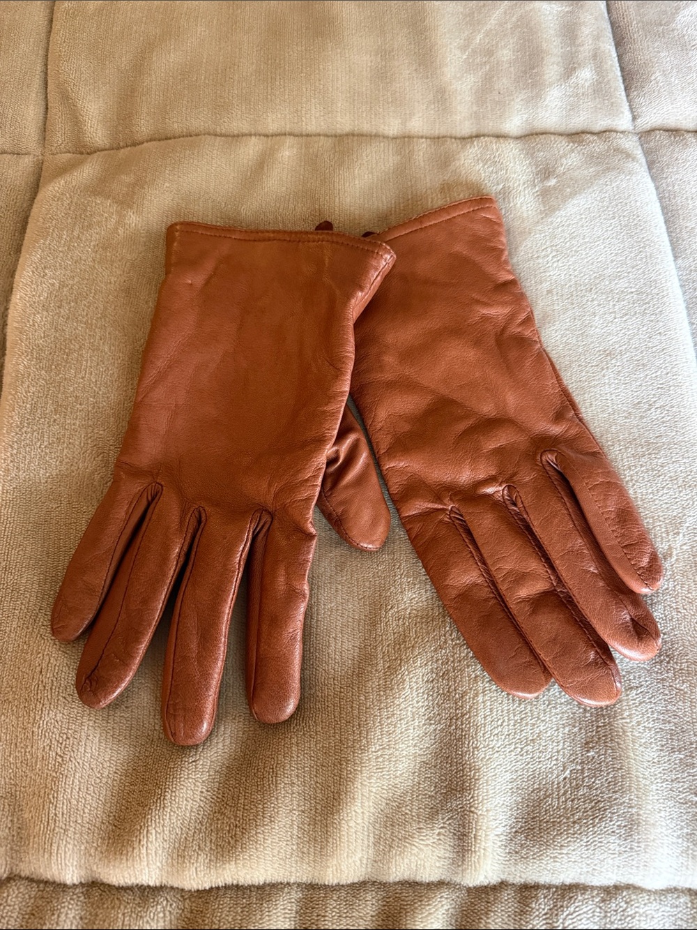 3M Thinsulate Brown Leather Gloves